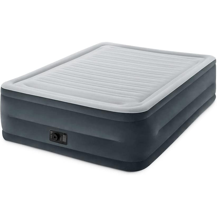 Intex Dura-Beam Plus Series Hi-Rise Airbed With IP, Queen