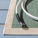 preview thumbnail 62 of 89, SAFAVIEH Courtyard Sherrie Border Indoor/ Outdoor Waterproof Patio Backyard Rug