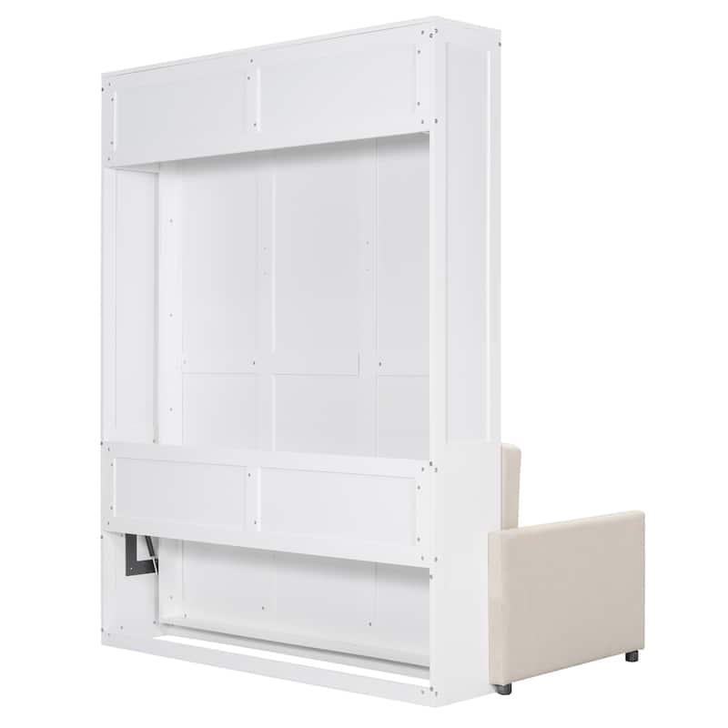 Queen Size Murphy Bed Wall Bed with Cushion