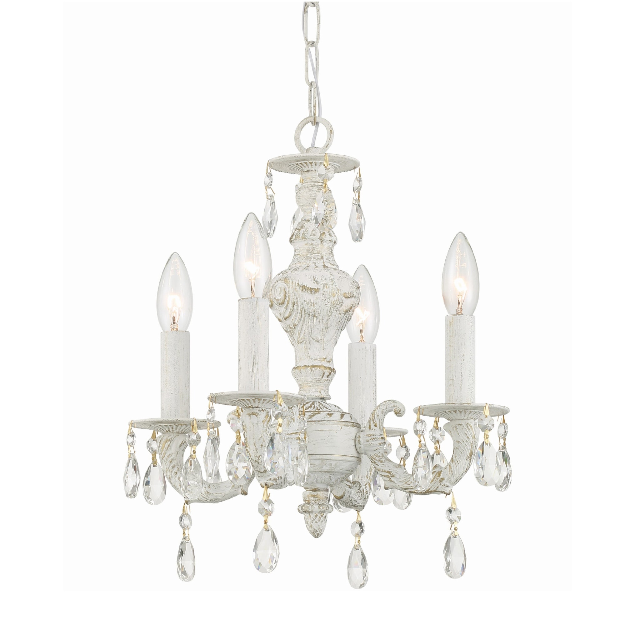 Crystorama Lighting Group Sutton 4 Light 13-1/2" Wide Chandelier with