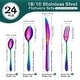 preview thumbnail 41 of 69, vancasso 18/10 Stainless Steel Silverware Set, Flatware Service for 6 or 12