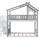 preview thumbnail 16 of 16, Stairway Bunk Bed,House Bed,Storage and Guard Rail