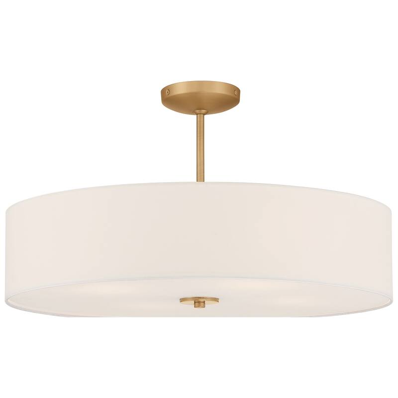Access Lighting Mid Town 24" LED Pendant or Semi-Flush - Antique Brushed Brass