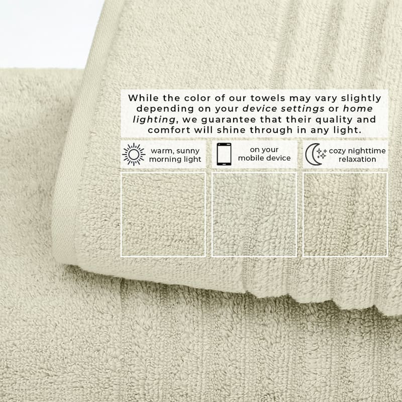 Linery & Co. Combed Cotton Bath Towel Set