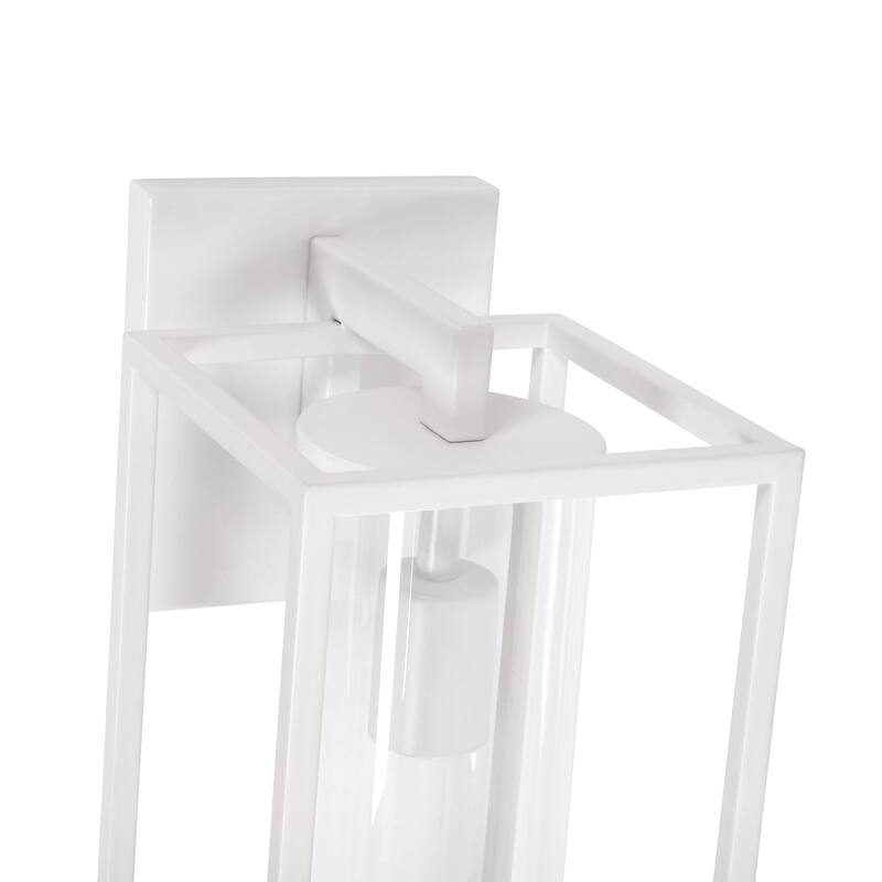 2 Pack Outdoor Wall Lights, Outdoor Wall Lantern with Glass Shade