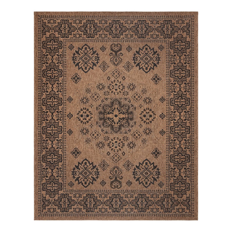 Gertmenian Ringley Luxury Thick Polypropylene Flatwoven Indoor/Outdoor Area Rug Collection