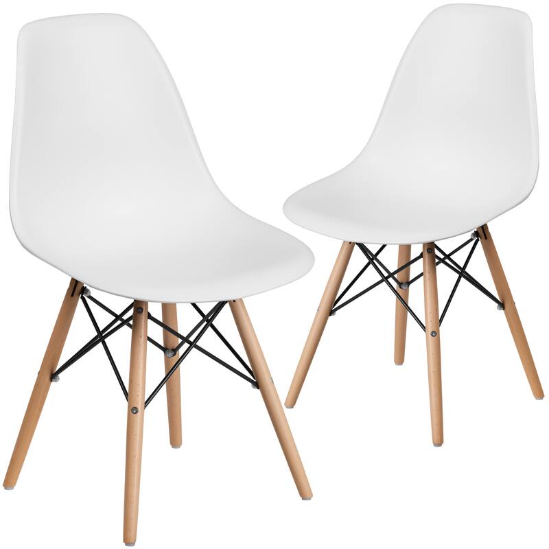 Mid-century Modern Eiffel Chair (Set of 2)