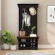 Option Walnut Seat/Black Frame