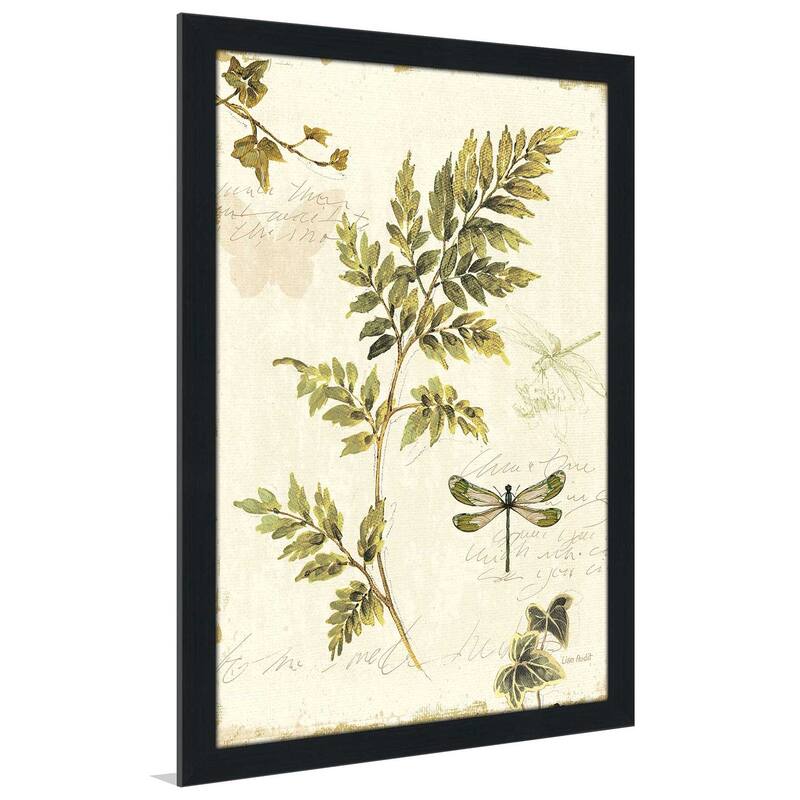 "Ivies and Ferns III Crop" Print on Acrylic