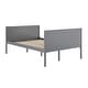 preview thumbnail 39 of 68, Convertible Solid Wood Bunk Bed Frame for Kids with Ladder, No Box Spring Needed