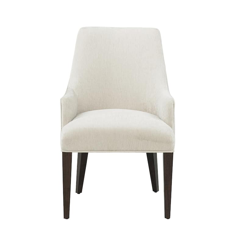 Manhattan Comfort Beever Modern Chenille Dining Armchair