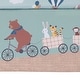 preview thumbnail 6 of 7, Bedtime Originals Up Up & Away 3-Piece Animals/Hot Air Balloon Crib Bedding Set
