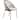 Urbane Modern Vinyl Dining Chair, Ergonomic Upholstered Side Chair with Padded Backrest & Steel Frame