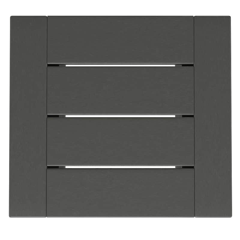Polytrends Endless Outdoor Patio Poly Plastic End Table
