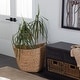 preview thumbnail 41 of 81, Handmade Dried Plant Wicker Contemporary Storage Basket