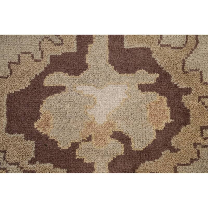 Oushak Oriental Area Rug Handmade Bedroom Wool Carpet - 9'1"x 11'11"