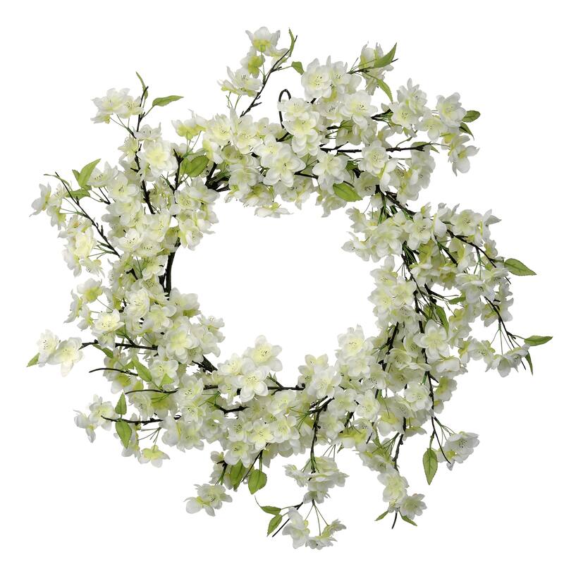 24" Cherry Blossom Wreath