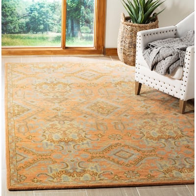 SAFAVIEH Handmade Wyndham Editha Modern Wool Rug