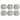 Abode Homewares Rainforest Palm NewWave Melamine Dinner Plate - Green - 10.5" - Set of 6
