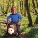preview thumbnail 2 of 3, Toddler Boys and Girls Wildlife Hopper Bounce Toy, Moose
