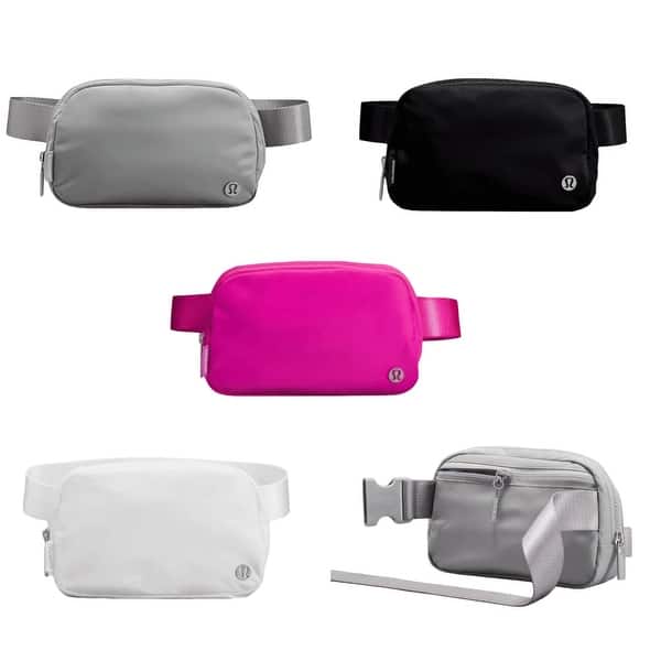 lululemon coral belt bag Lululemon's Bestselling Everywhere Belt Bag Is Finally Back in Stock With  New Pink and Trendy Pastel Colors for Spring