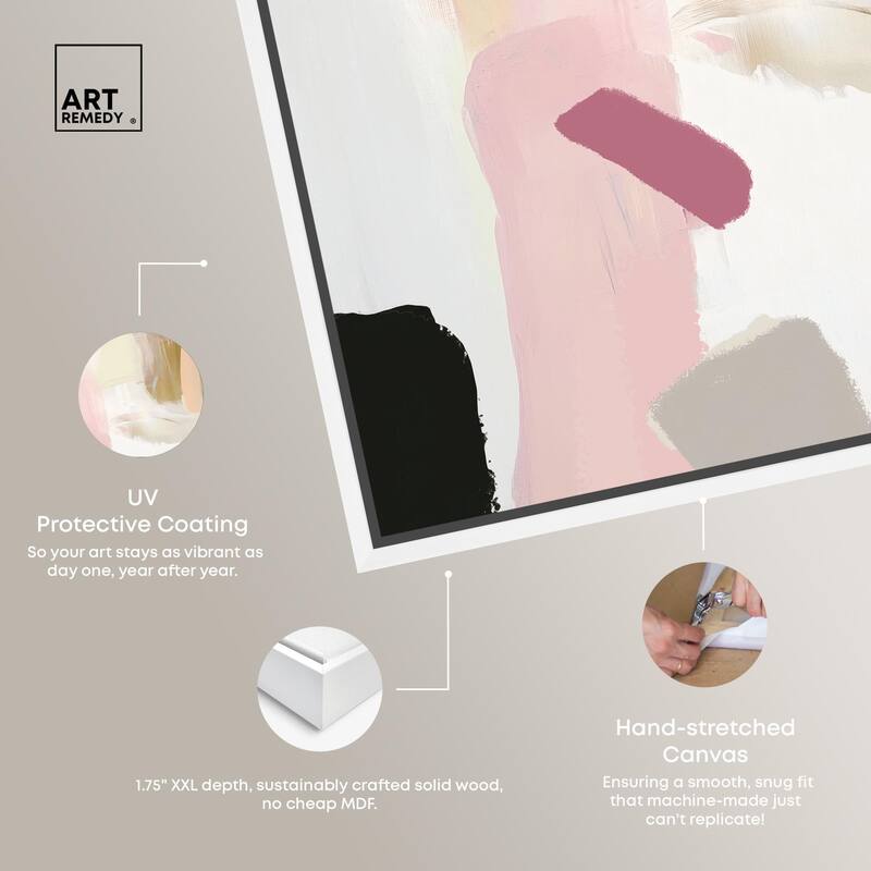 Dynamic Color III Canvas by Art Remedy