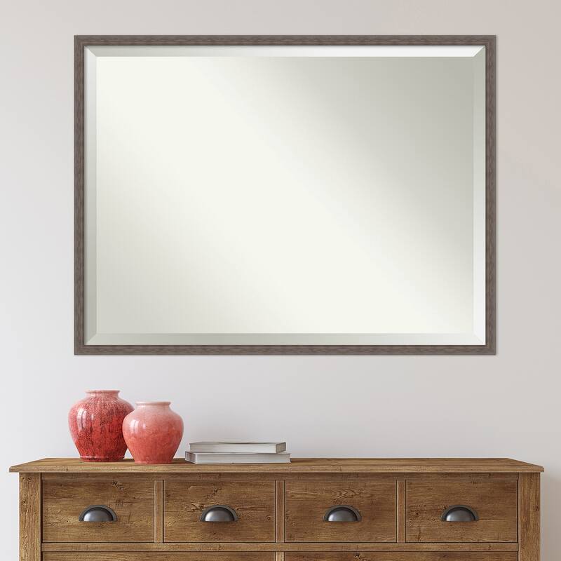Beveled Bathroom Wall Mirror - Hera Frame