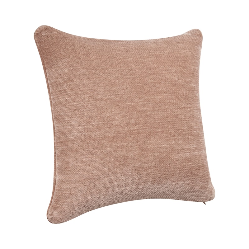 Sevita Transitional Solid Chenille Indoor Throw PIllow