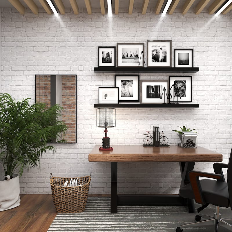 Benzara 21-inch Metal Table Lamp