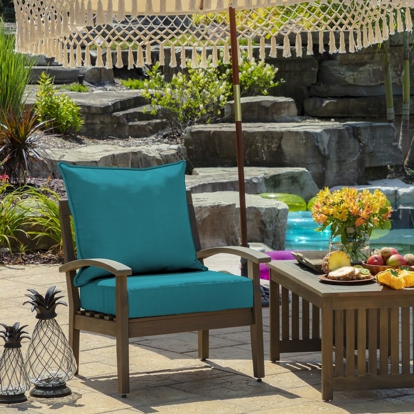 Overstock arden selections sapphire leala texture sales outdoor deep seat set