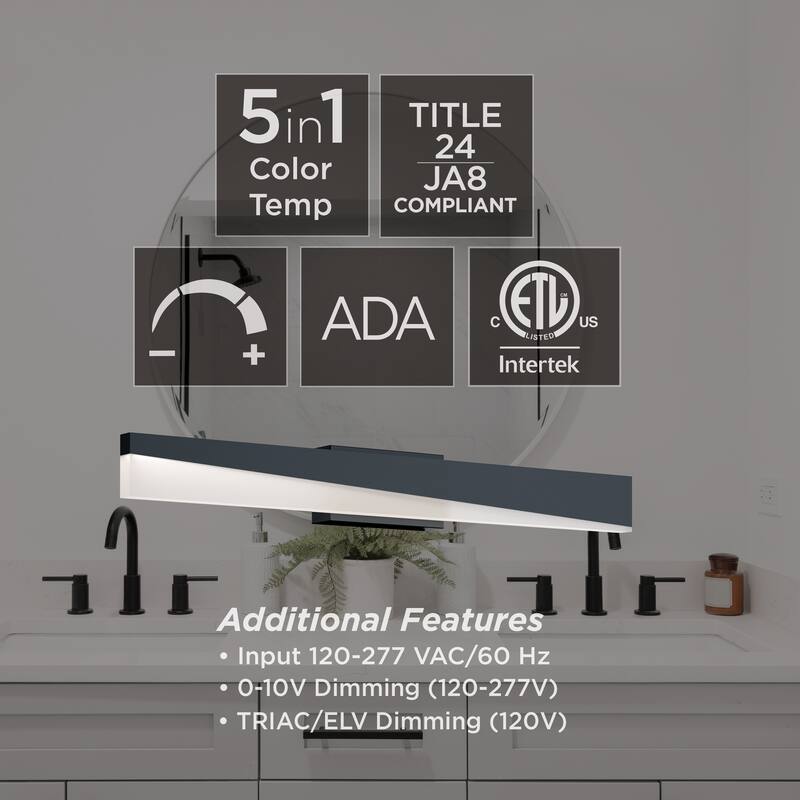 AFX Slant LED Vanity Light