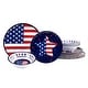 preview thumbnail 1 of 4, Certified International Stars & Stripes 12-Piece Melamine Dinnerware Set, Service for 4