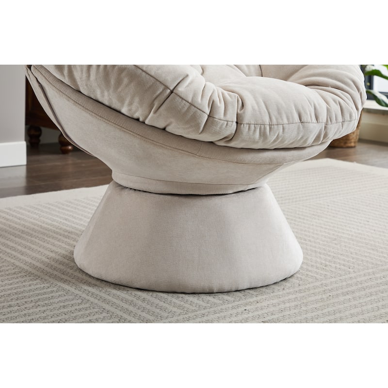 Swivel Accent Chair, 360 Swivel Barrel Chair for Living Room Bedroom