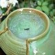 preview thumbnail 29 of 30, Glitzhome Leaf Textured Ceramic Jar Indoor Tabletop Water Fountain with LED Lights