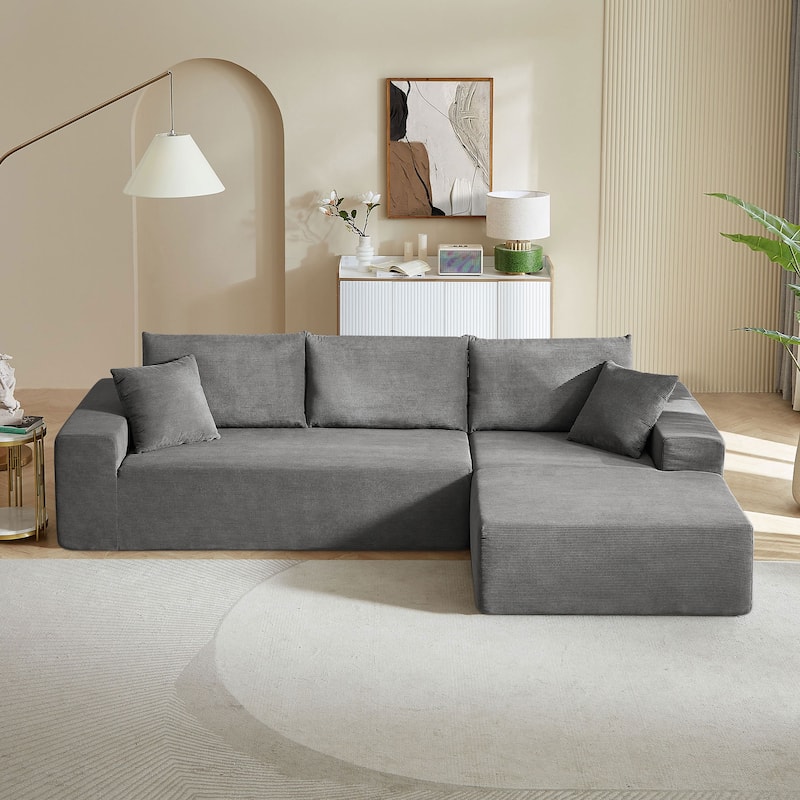 Sectional Couch Covers L Shape Sectional Sofa Couches for Living Room, Bedroom