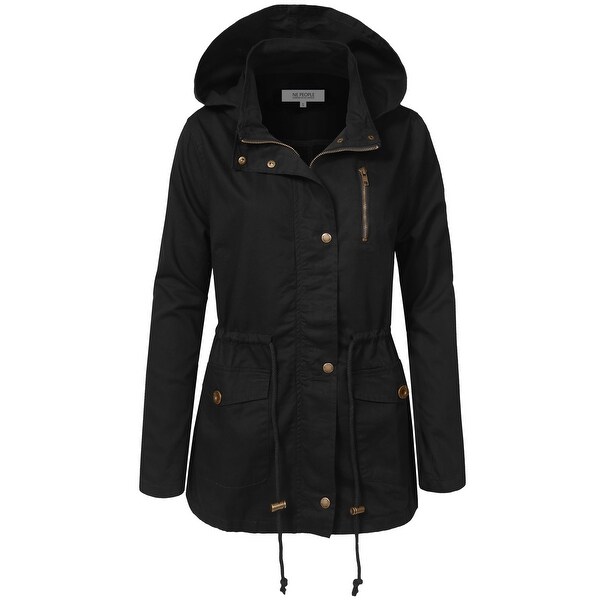 NE PEOPLE Womens Military Anorak Jacket (NEWJ218)
