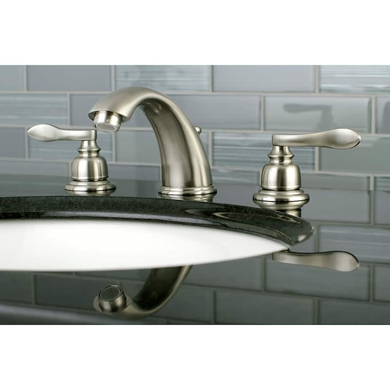 Kingston Brass NuWave French 1.2 GPM Widespread Bathroom Faucet with
