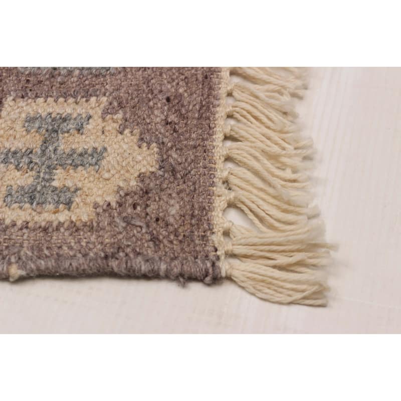 Ankara FW Grey Kilim 5'0" x 8'0" - 5'0 x 8'0
