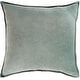 preview thumbnail 46 of 57, Harrell Solid Velvet 22-inch Throw Pillow