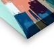 preview thumbnail 3 of 4, Rainbow Peacock Abstract Wall Art Painting