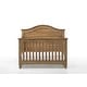 preview thumbnail 3 of 7, Highland 59" Wide Farmhouse Crib, Sand Dune Brown