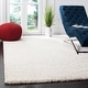 preview thumbnail 1 of 104, SAFAVIEH Milan Shag Maibritt 2-inch Thick Area Rug 11' X 11' Square - Ivory
