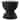 Uttermost Bongo Black Rattan Side Table - 22 W  X 22 H X 22 D (in)