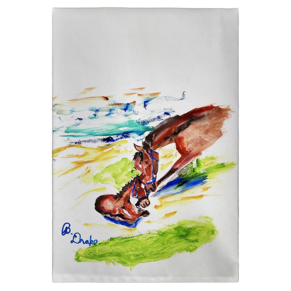 Mothering Horse Guest Towel - 20x20