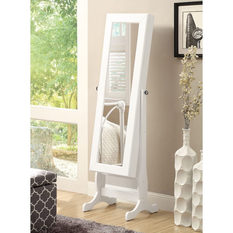 Batista Cheval Mirror with Jewelry Storage