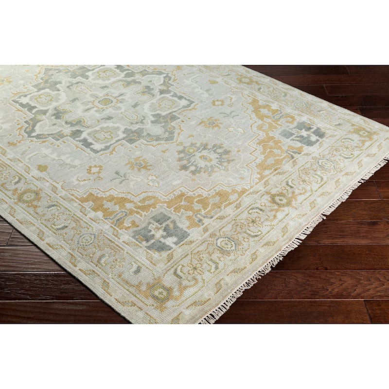 Hand-Knotted Eliksir Wool Accent Rug - 2' x 3'