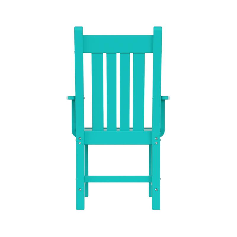 Laguna Hdpe All Weather Outdoor Patio Dining Chair With Arms