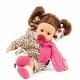 preview thumbnail 4 of 3, Muffin 13" Soft Doll in Cats Winter Outift
