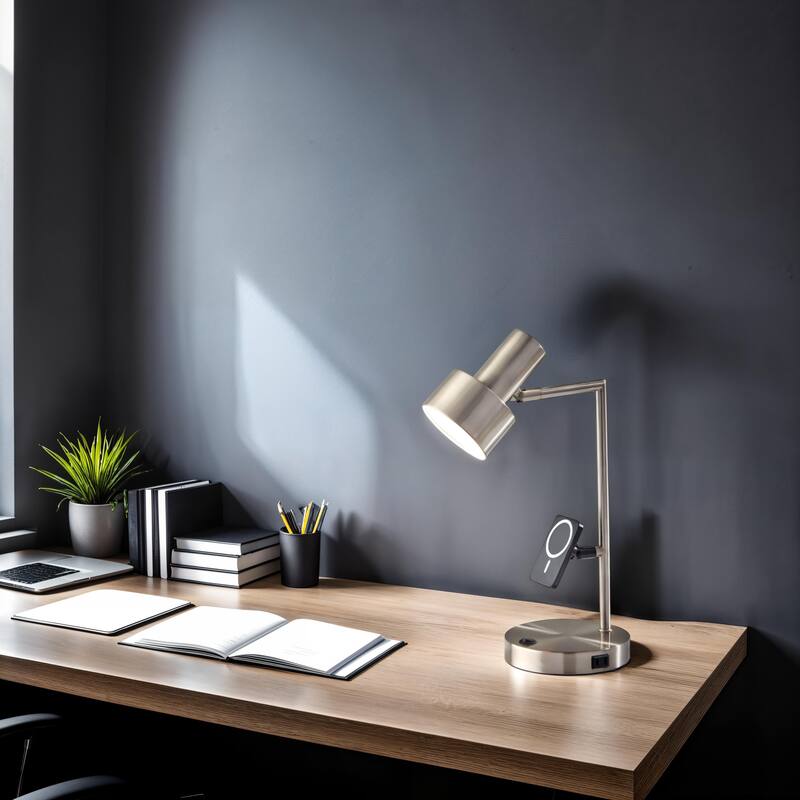 Rowe Supercharger Desk Lamp - Steel