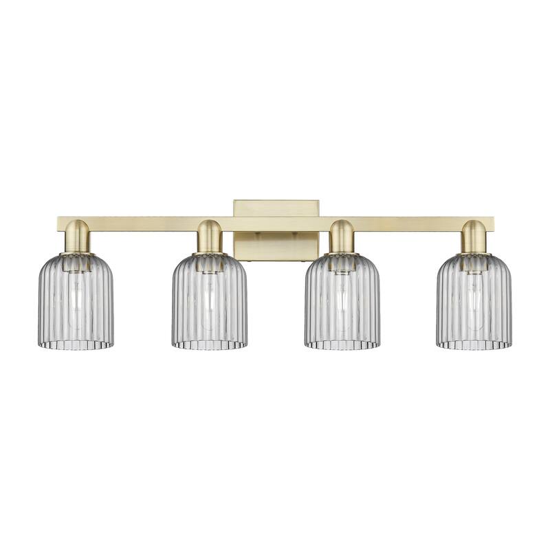 Innovations Lighting Downtown Urban - Bridal Veil - 4 Light 32" Bath Vanity Light